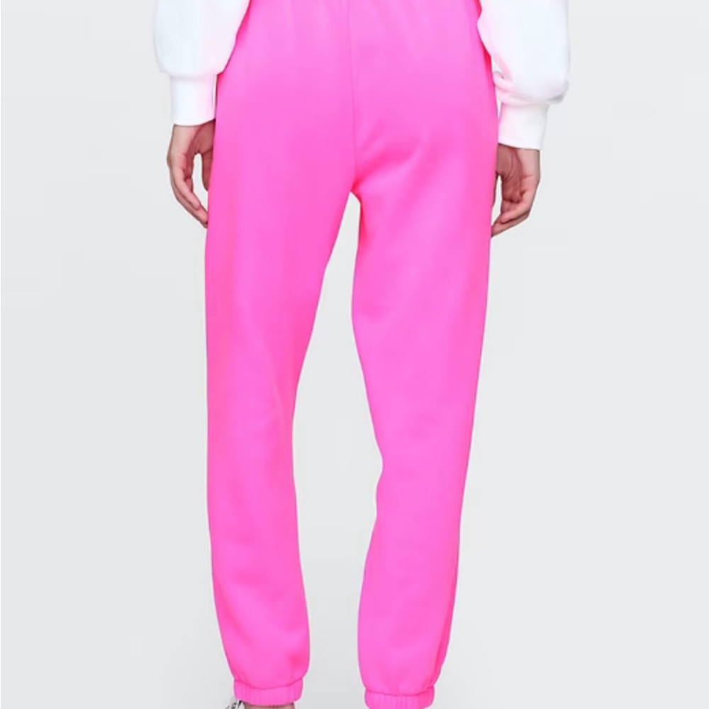 Womans Pink Jogger sweatpants - Picture 3 of 4